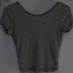 Striped Brandy Melville Crop Top